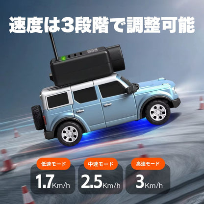 1/64スケール FPVカメラ搭載 RCミニカー｜リアル一人称視点ドライビング体験